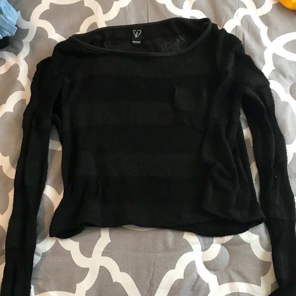 Crop top sweater